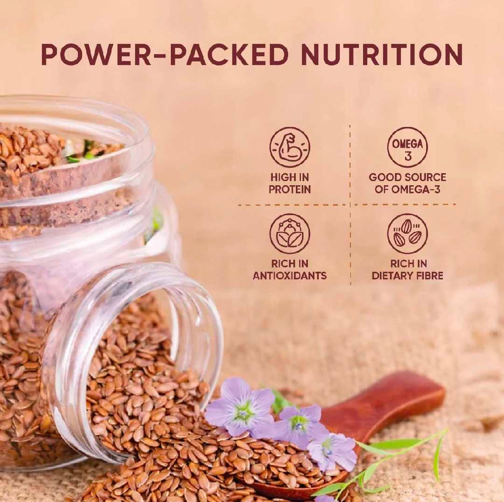 Flax Seeds (Alsi k Beej)