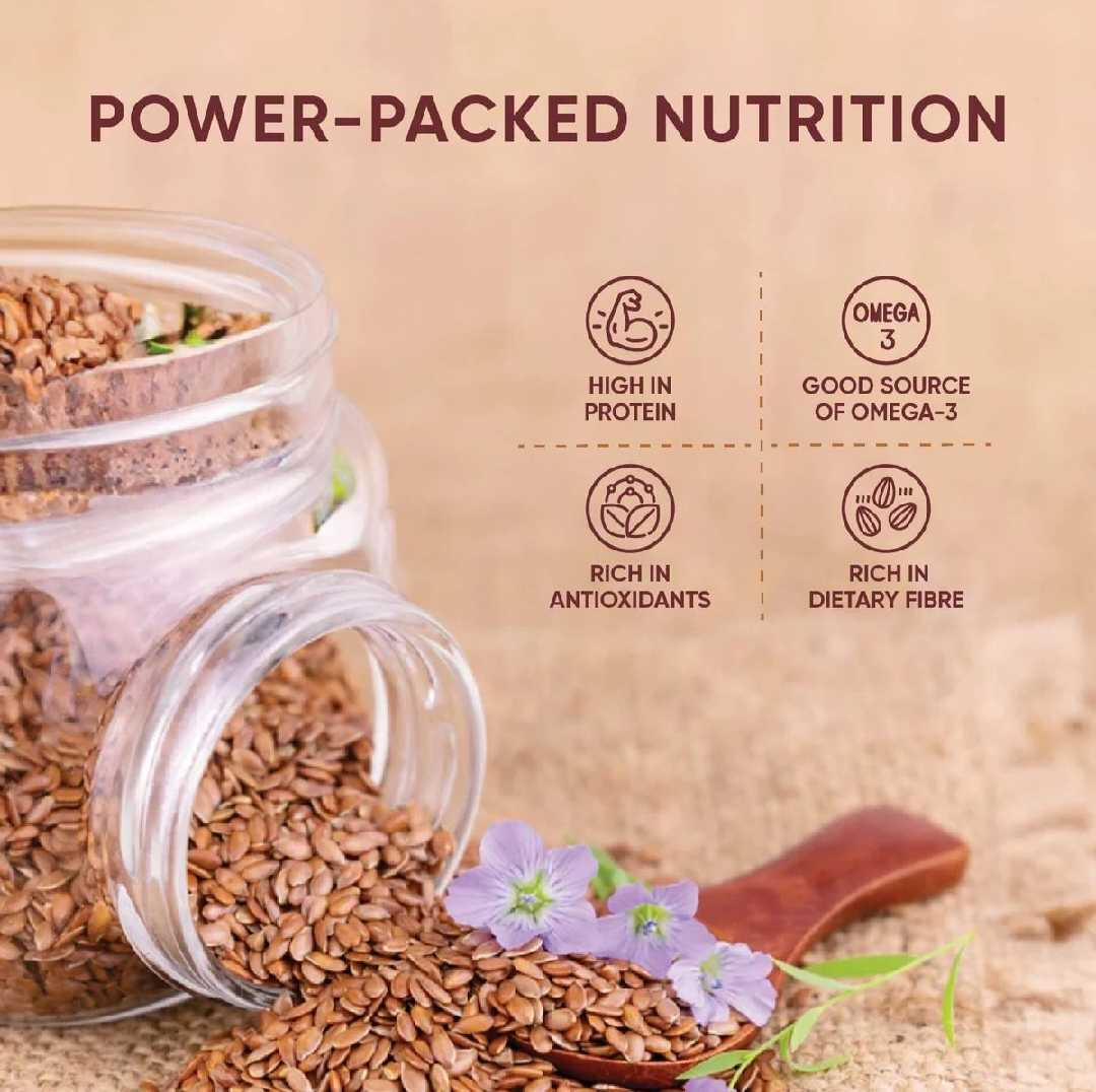 Flax Seeds (Alsi k Beej)